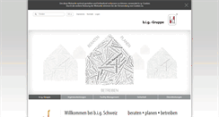 Desktop Screenshot of big-gruppe.ch